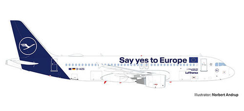 559997	Lufthansa Airbus A320 "Say yes to Europe"