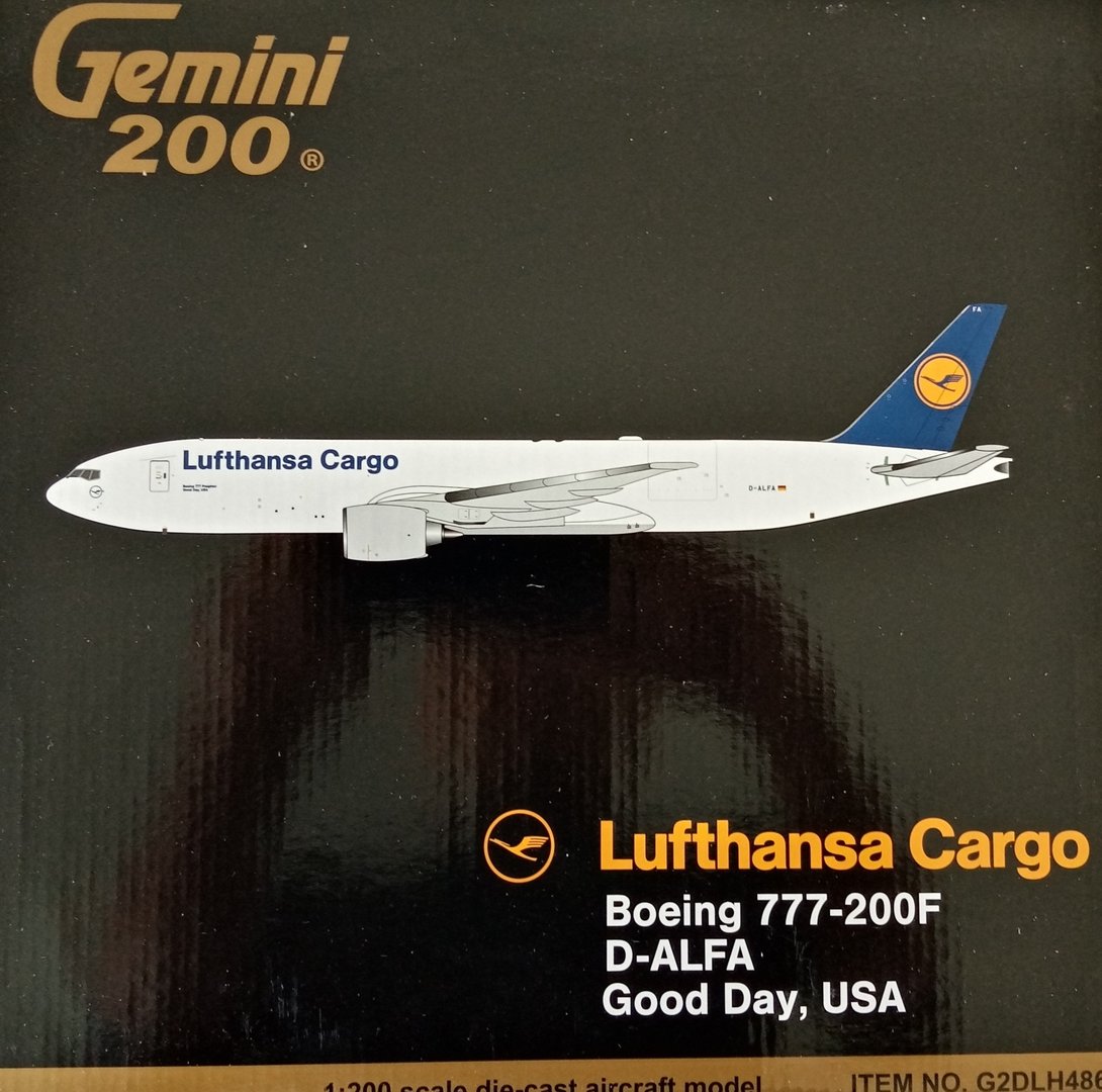 12160円 83％以上節約 Gemini200 1 200 ルフトハンザカーゴ B777F D-ALFA G2DLH486 通販 送料無料 プレゼント ギフト 飛行機 航空機 完成品 模型