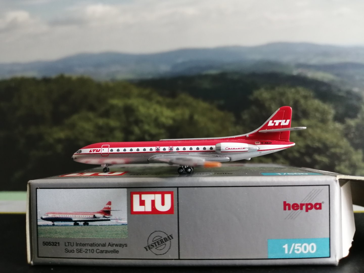 Herpa Wings 1:500 LTU Caravelle SE-210 D-ABAP #505321