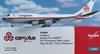 Herpa Wings 1_500 534864 Cargolux Boeing 747-400ERF - 50th Anniversary Retro color
