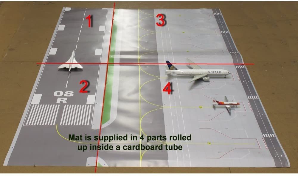 1st Choice Gemini Jets Airport Mat Layout Set 1/400 Scale & 1:200 FCAAL005 