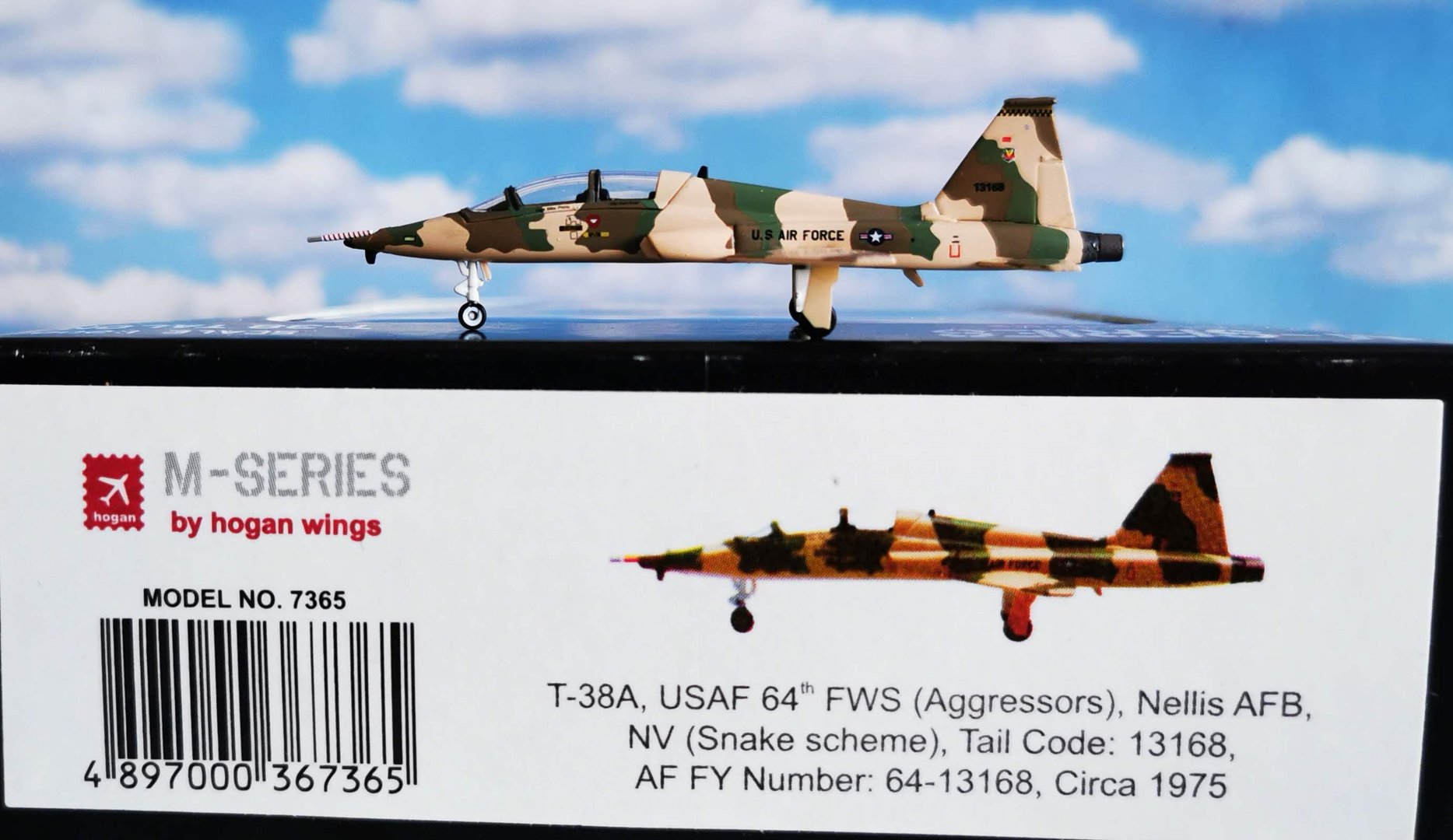 Nellis AFB 1:200 Aggressors Hogan Wings 7365 NV T-38A USAF 64th FWS