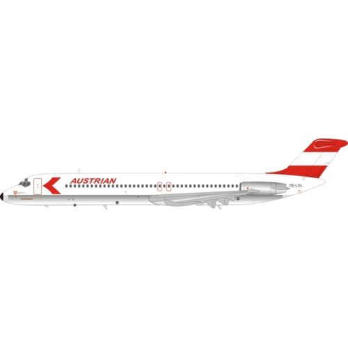 Inflight200 1:200 IF951OE1221 Austrian Airlines McDonnell Douglas DC-9-51 OE-LDL with stand
