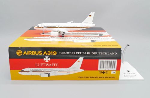 JC-Wings 1:200 Airbus A319CJ Luftwaffe /German Air Force 15+01