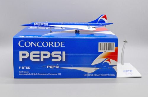 JC-Wings Concorde Air France Aérospatiale/British Aircraft Corporation "Pepsi" F-BTSD
