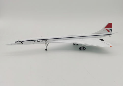 Concorde British Airways Aerospatiale-British Aerospace G-BOAA 1/200 & Collectors coin