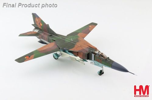 MIG-23ML Die Cast Model Red 610, East Germany (GDR), 1990 (1:72) by Hobby Master Diecast Airplanes