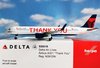 Herpa Wings 1:500 Airbus A321 Delta Air Lines Thank you N391DN