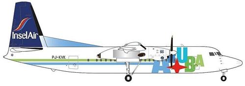 Herpa Wings 1:200 Fokker 50 Insel Air