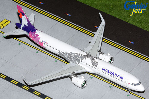 GeminiJets 1:200 Airbus A321neo Hawaiian Airlines N205HA