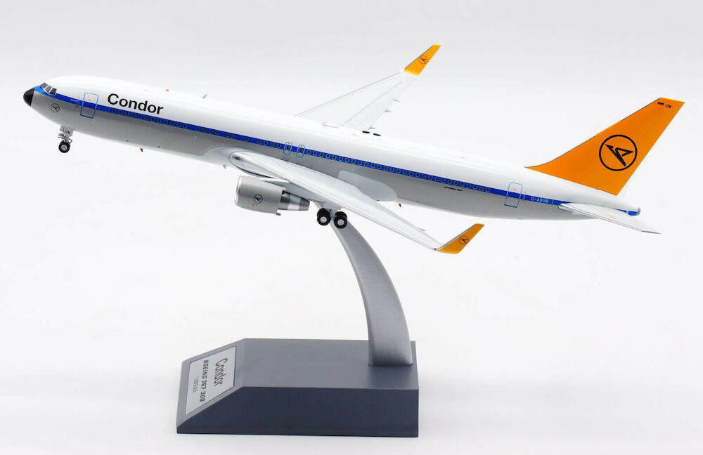 New PPC 221553 Condor Boeing 767-300ER reg D-ABUF 1:200 scale snap-fit model 