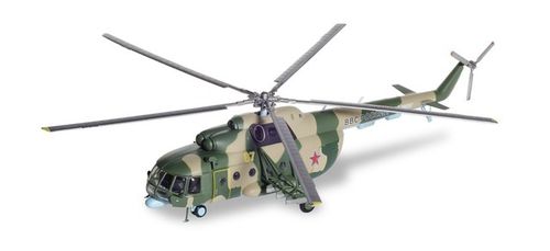 Herpa Wings 1:72 Russian Air Force Mil Mi-8MT “Hip” - 339th Air Base, Torzhok – RF-06057/87 yellow