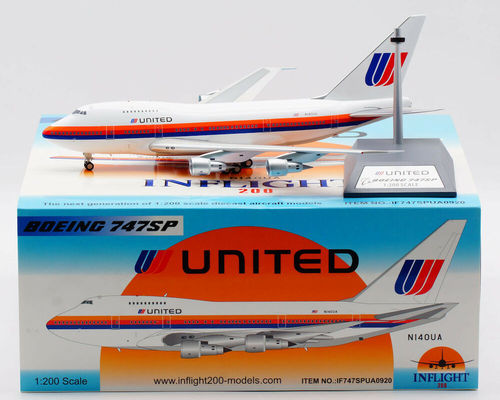 Inflight200 Boeing 747SP United Airlines N140UA