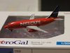Flugzeugmodell Metall 1:500 Herpa Wings 518048 Boeing 737 AeroGal "Nescafé" limited edition