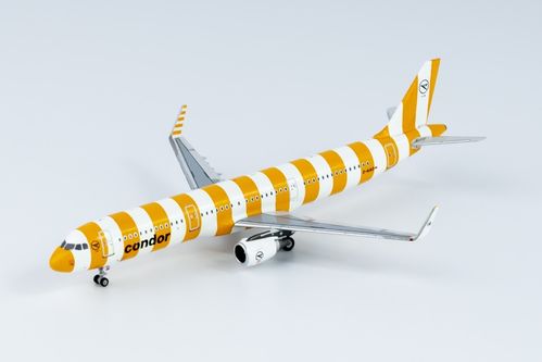 NG-Models 1:400 Airbus A321-200 Condor "Sunshine" Yellow Stripes Livery D-AIAD