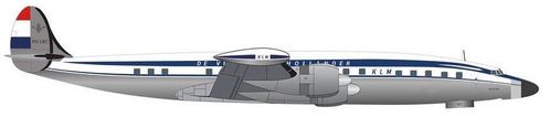 Herpa Wings 1:200 Lockheed L-1049G Super Constellation KLM Negaton PH-LKC