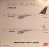 J-Fox 1:200  Boeing 767-3Z9/ER Lufthansa – Star Alliance D-ABUW