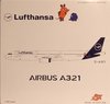 J-Fox 1:200 Airbus A321-131 Lufthansa "Die Maus" D-AIRY Flensburg