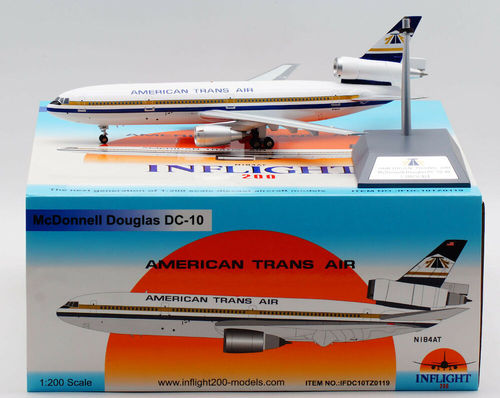 Inflight200 Douglas DC10-40 American Trans Air – ATA N184AT (only 2left !!)