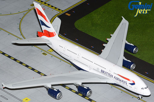 GeminiJets 1:200  Airbus A380-800 British Airways G-XLEL