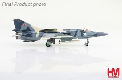 Hobbymaster 1:72  MIG-23-98 Flogger White 36, Russian Air Force (with 4 x R-77 missiles)