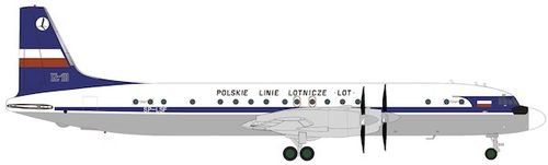 Herpa Wings 1:200 Ilyushin IL18 LOT Polish Airlines SP-LSF