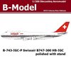 B-Models B-743-IGC-P 1:200 Swiss Air Boeing 747-300 HB-IGC