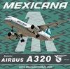 RARE Mexicana Airbus A320 200 XA-TXT Huatulco 1:200 El Aviador Inflight200