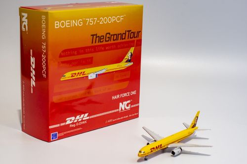 NG-Models 1:400 Boeing 757-200PCF DHL "James May" G-DHKK
