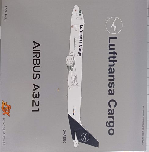 J-Fox 1:200 Airbus A321-211 (P2F) Lufthansa Cargo D-AEUC