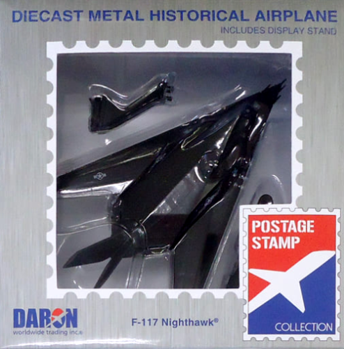 1:150 POSTAGE STAMP Lockheed F-117 Nighthawk USAF Postage Stamp (PS5386)